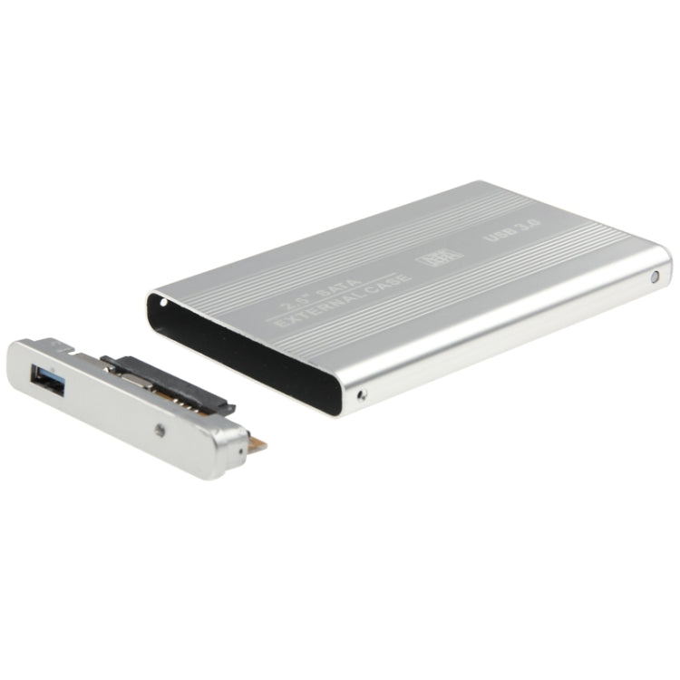 High Speed 2.5 inch HDD SATA External Case, Support USB 3.0(Silver) - HDD Enclosure by buy2fix | Online Shopping UK | buy2fix