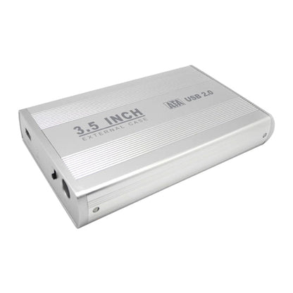 3.5 inch HDD SATA External Case, Support USB 2.0(Silver) - HDD Enclosure by buy2fix | Online Shopping UK | buy2fix