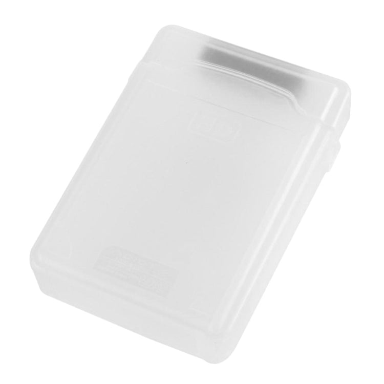 3.5 inch Hard Drive Disk HDD SATA IDE Plastic Storage Box Enclosure Case(White) - HDD Enclosure by buy2fix | Online Shopping UK | buy2fix