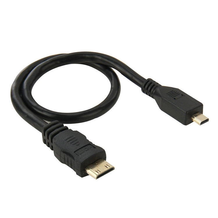 30cm Mini HDMI Male to Micro HDMI Male Adapter Cable - Cable by buy2fix | Online Shopping UK | buy2fix