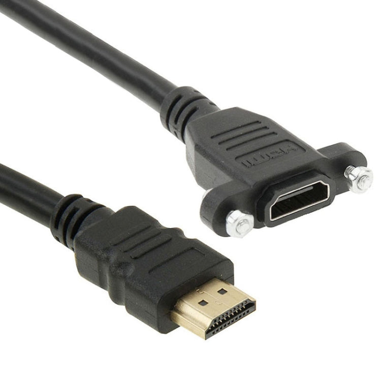 1m High Speed HDMI 19 Pin Female to HDMI 19 Pin Female Connector Adapter Cable - Cable by buy2fix | Online Shopping UK | buy2fix