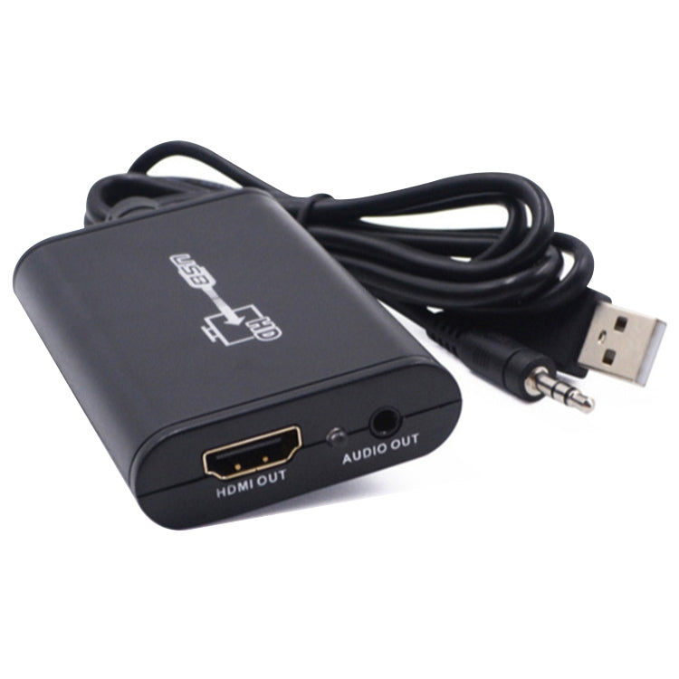 USB 2.0 to HDMI HD Video Leader for HDTV, Support Full HD 1080P -  by buy2fix | Online Shopping UK | buy2fix