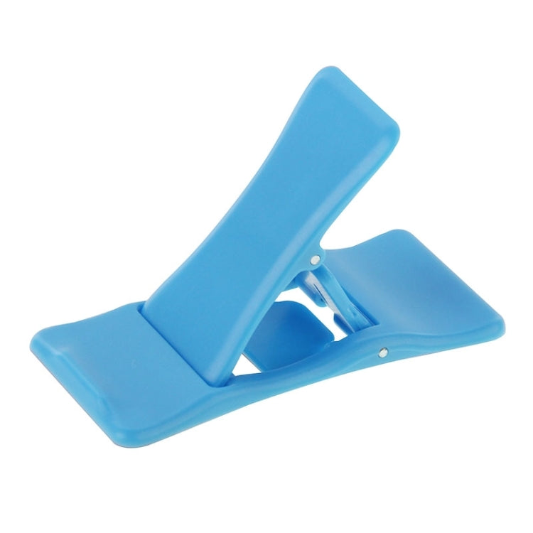 Universal Multi-function Foldable Holder Grip Mini Phone Stand, for iPhone, Galaxy, Sony, HTC, Huawei, Xiaomi, Lenovo and other Smartphones(Blue) - Ring Holder by buy2fix | Online Shopping UK | buy2fix