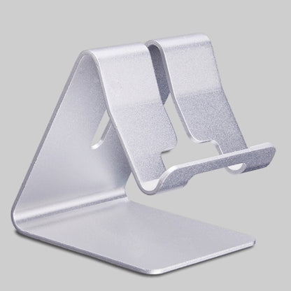 Aluminum Stand Desktop Holder for iPad, iPhone, Galaxy, Huawei, Xiaomi, HTC, Sony, and other Mobile Phones or Tablets(Silver) - Desktop Holder by buy2fix | Online Shopping UK | buy2fix