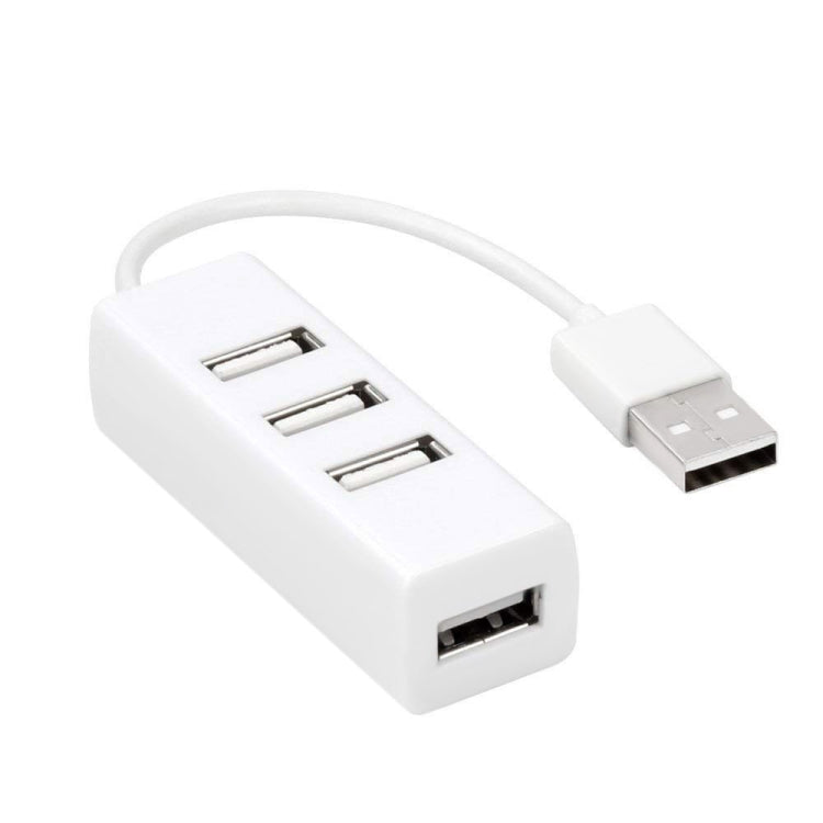 4 Ports USB 2.0 HUB for Apple Computer(White) - USB 2.0 HUB by buy2fix | Online Shopping UK | buy2fix