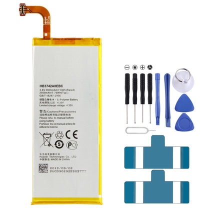 2000mAh Replacement Battery for Huawei Ascend P6(Gold)(Gold) - For Huawei by buy2fix | Online Shopping UK | buy2fix