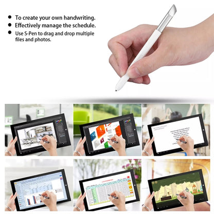 Smart Pressure Sensitive S Pen / Stylus Pen for Galaxy Note 10.1 / N8000 / N8010(White) - Mobile Accessories by buy2fix | Online Shopping UK | buy2fix
