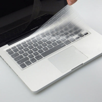 ENKAY TPU Soft Keyboard Protector Cover Skin for MacBook Pro / Air (13.3 inch / 15.4 inch / 17.3 inch)(Transparent) - Computer & Networking by buy2fix | Online Shopping UK | buy2fix