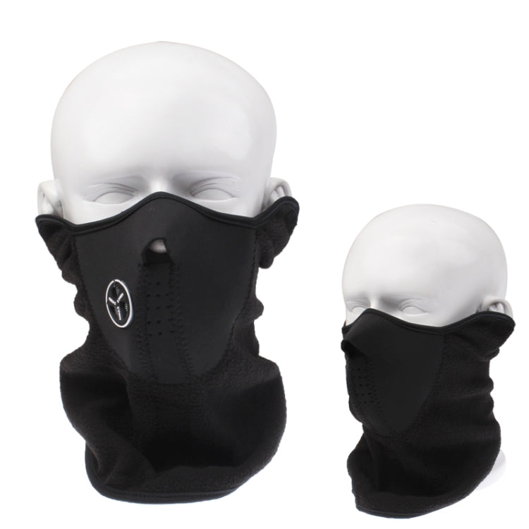 Outdoor Ventilation Prevention Half Face Mask(Black) - Protective Helmet & Masks by buy2fix | Online Shopping UK | buy2fix