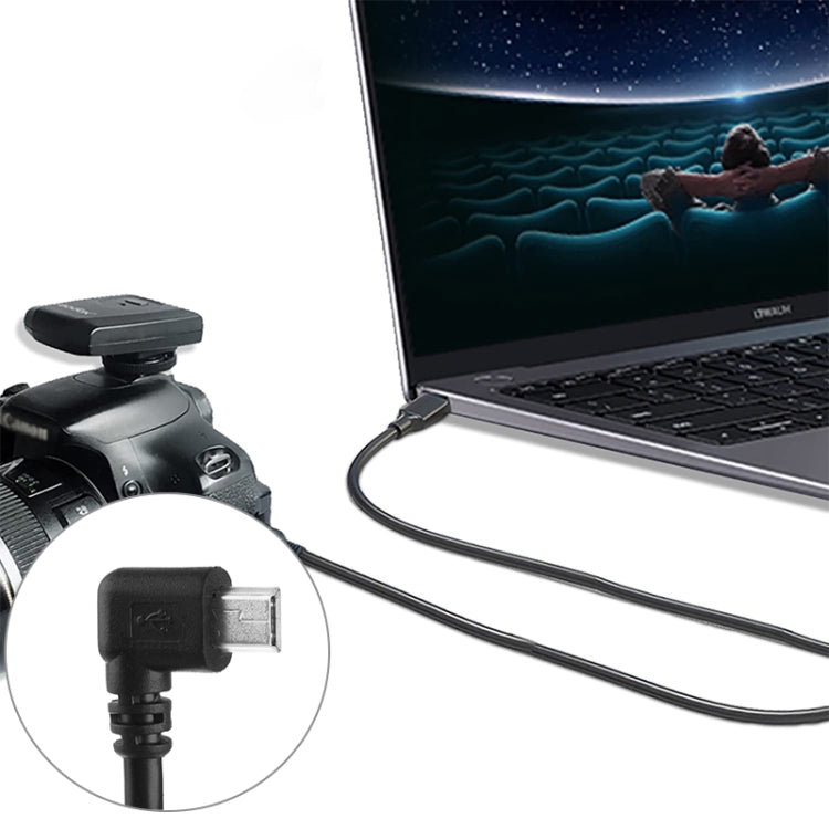 90 Degree Mini USB Male to USB 2.0 AM Adapter Cable, Length: 25cm - USB Cable by buy2fix | Online Shopping UK | buy2fix