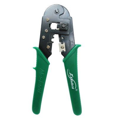 RJ45 Crimping Tool(Green) - Lan Cable and Tools by buy2fix | Online Shopping UK | buy2fix