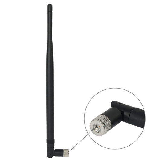 Wireless 7dBi RP-SMA Network Antenna(Black) - SMA/RP-SMA Antenna by buy2fix | Online Shopping UK | buy2fix