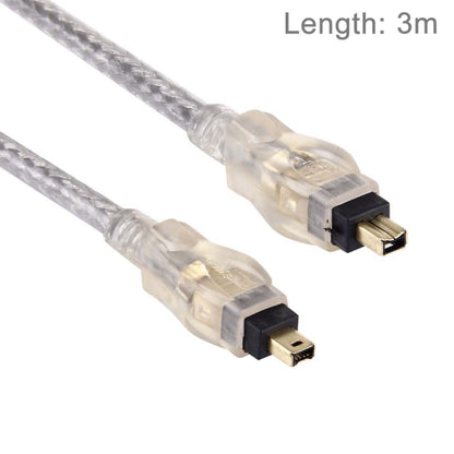 Gold Plated Firewire IEEE 1394 4Pin Male to 4Pin Male Cable, Length: 3m - 1394 Series by buy2fix | Online Shopping UK | buy2fix