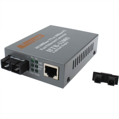 Single-mode Fast Ethernet Fiber Transceiver - Fiber Receiver by buy2fix | Online Shopping UK | buy2fix