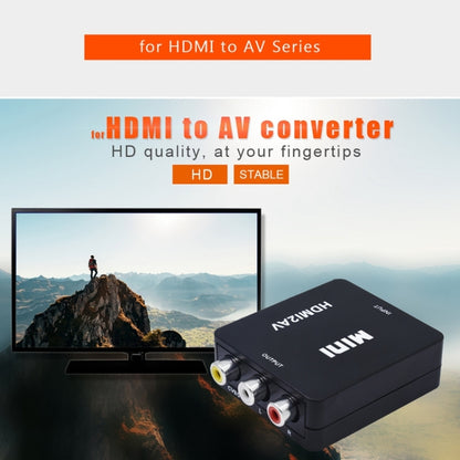 VK-126 Mini HD HDMI to AV/CVBS Video Converter Adapter - Converter by buy2fix | Online Shopping UK | buy2fix