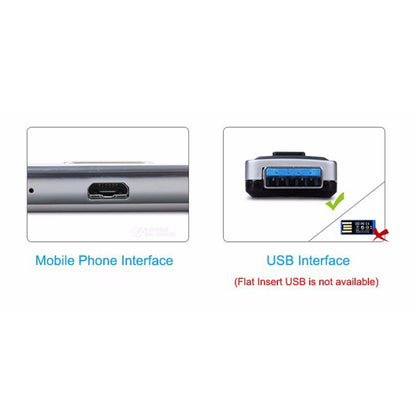 Mini Android Style Micro USB OTG USB Drive Reader - OTG Adapter by buy2fix | Online Shopping UK | buy2fix