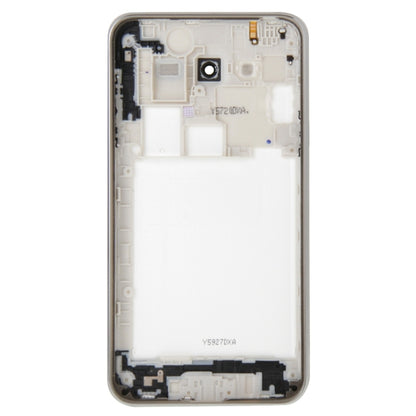 For Galaxy J7 Full Housing Cover (Middle Frame Bezel + Battery Back Cover) (White) - Galaxy J Series Parts by buy2fix | Online Shopping UK | buy2fix