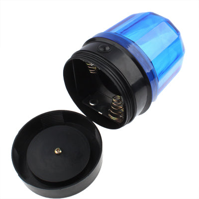 6-LED Flash Strobe Warning Light for Auto Car with Strong Magnetic Base (Blue + Black) - In Car by buy2fix | Online Shopping UK | buy2fix