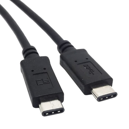 1m USB 3.1 Type C Male Connector to Male Extension Data Cable, For Tablet & Mobile Phone & Hard Disk Drive(Black) - USB-C & Type-C Cable by buy2fix | Online Shopping UK | buy2fix