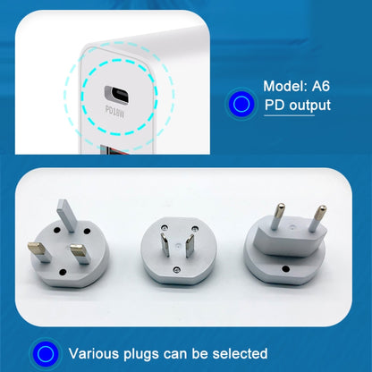 WLX-A6 4 Ports Quick Charging USB Travel Charger Power Adapter, AU Plug - USB Charger by buy2fix | Online Shopping UK | buy2fix