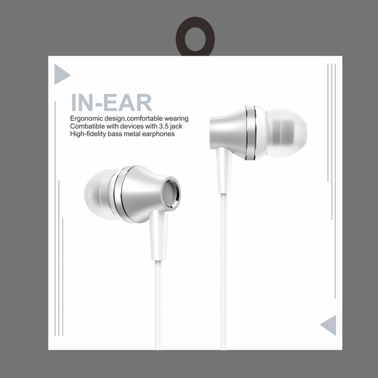 Galante G30 HIFI Sound Quality Metal Tone Tuning In-Ear Wired Earphone (White) - In Ear Wired Earphone by Galante | Online Shopping UK | buy2fix