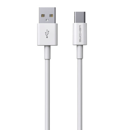 WK WDC-117 3A Type-C / USB-C Fast Charging Charging Cable, Length: 1.2m (White) - USB-C & Type-C Cable by WK | Online Shopping UK | buy2fix