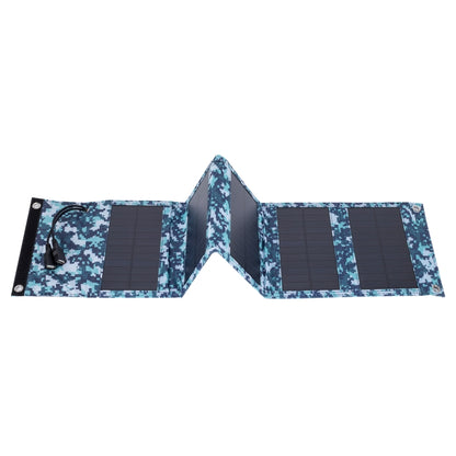 10W Monocrystalline Silicon Foldable Solar Panel Outdoor Charger with 5V Dual USB Ports (Camouflage) - Charger by buy2fix | Online Shopping UK | buy2fix