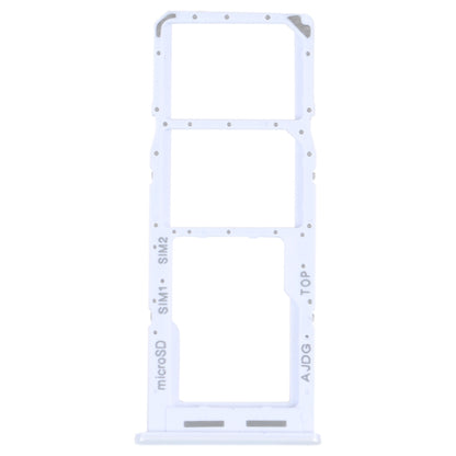 For Samsung Galaxy A04s SM-A047F Original SIM Card Tray + SIM Card Tray + Micro SD Card Tray (White) - Card Socket by buy2fix | Online Shopping UK | buy2fix