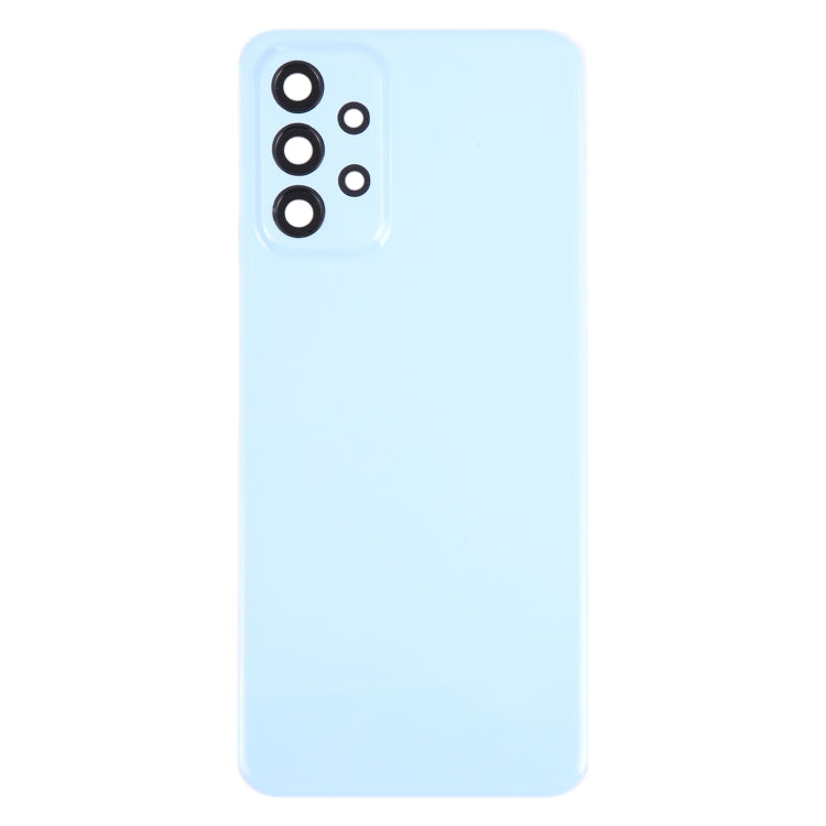 For Samsung Galaxy A23 5G SM-A236A Original Battery Back Cover with Camera Lens Cover(Blue) - Back Cover by buy2fix | Online Shopping UK | buy2fix