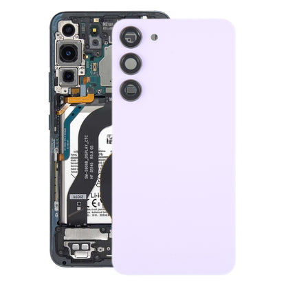 For Samsung Galaxy S23+ SM-S916B OEM Glass Battery Back Cover with Camera Lens Cover(Pink) - Repair & Spare Parts by buy2fix | Online Shopping UK | buy2fix