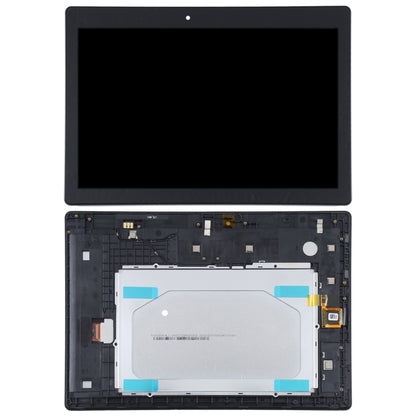 LCD Screen and Digitizer Full Assembly with Frame for Lenovo Tab 2 A10-30 YT3-X30(Black) - LCD Screen by buy2fix | Online Shopping UK | buy2fix