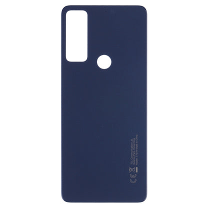 Battery Back Cover for TCL 20 R 5G/20 XE(Blue) - Repair & Spare Parts by buy2fix | Online Shopping UK | buy2fix