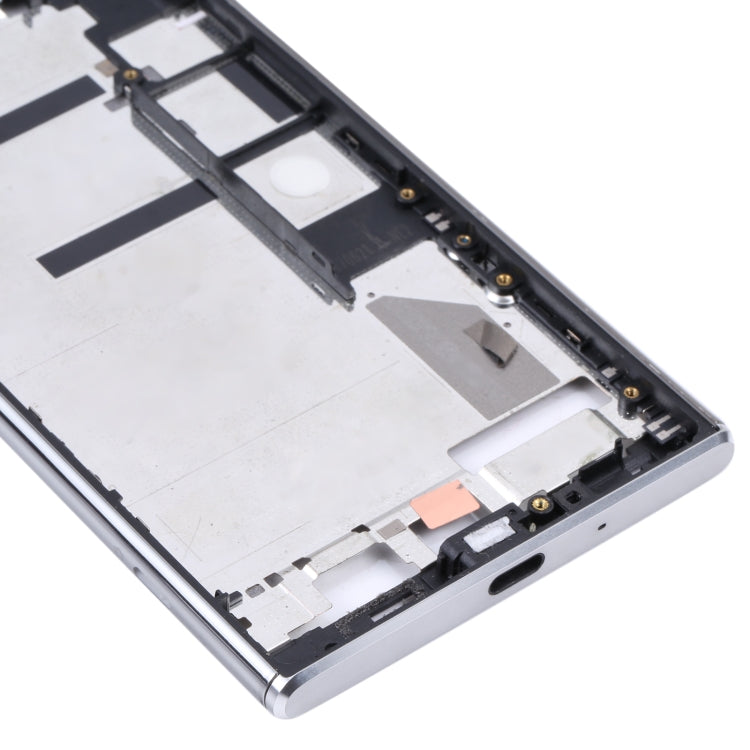 Original Middle Frame Bezel Plate for Sony Xperia XZ Premium (Silver) - Repair & Spare Parts by buy2fix | Online Shopping UK | buy2fix