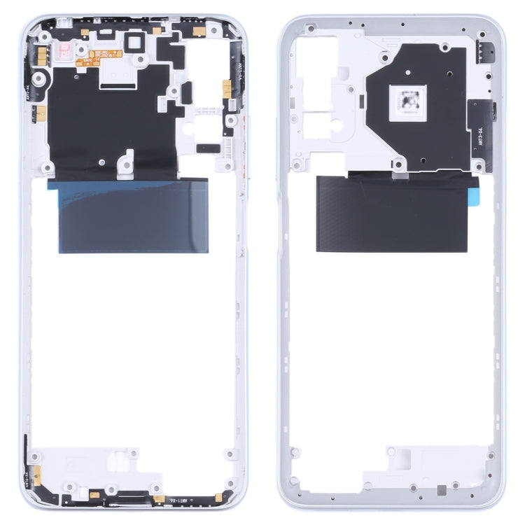 Original Middle Frame Bezel Plate for Xiaomi Poco M3 Pro 5G M2103K19PG M2103K19PI (Silver) - Repair & Spare Parts by buy2fix | Online Shopping UK | buy2fix