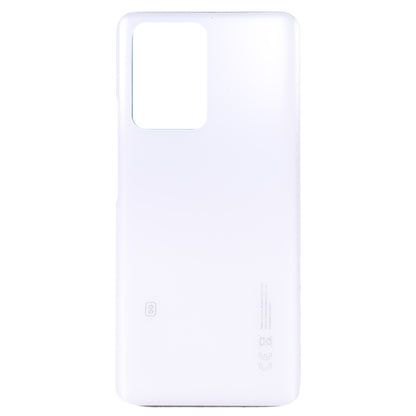 Glass Battery Back Cover for Xiaomi 11T/11T Pro(White) - Repair & Spare Parts by buy2fix | Online Shopping UK | buy2fix