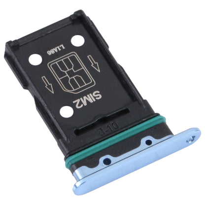 For OPPO Reno4 Pro 5G  SIM Card Tray + SIM Card Tray (Blue) - Card Socket by buy2fix | Online Shopping UK | buy2fix