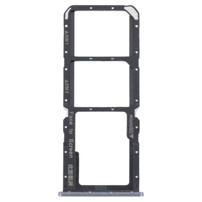 For OPPO A73 4G / F17 / A93 4G / A73 5G SIM Card Tray + SIM Card Tray + Micro SD Card Tray (Black) - Repair & Spare Parts by buy2fix | Online Shopping UK | buy2fix