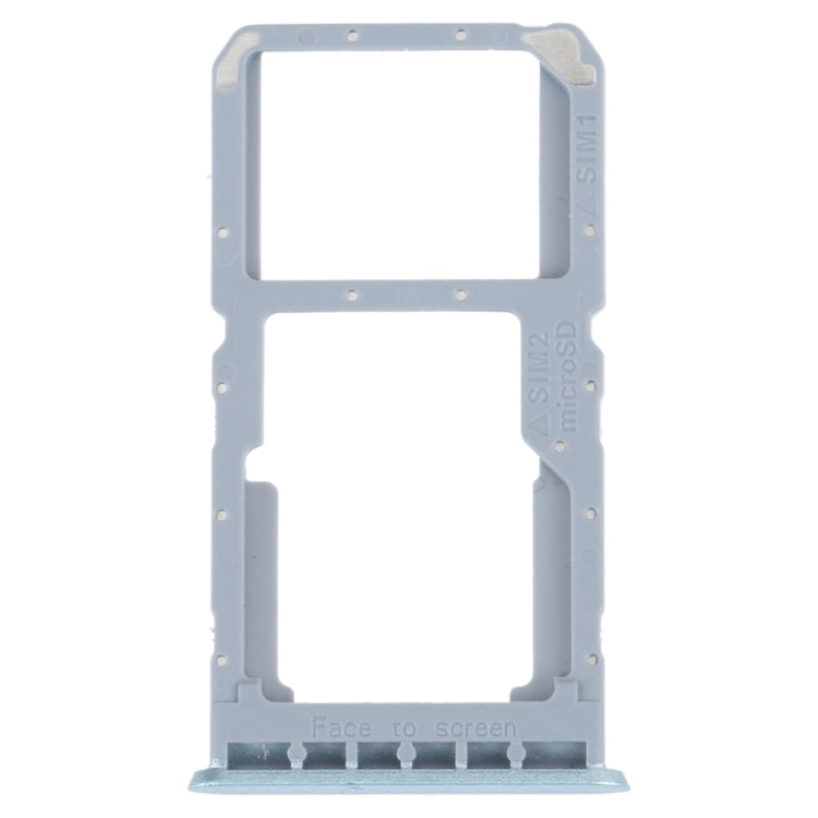 For OPPO A96 China SIM Card Tray + SIM / Micro SD Card Tray (Green) - Card Socket by buy2fix | Online Shopping UK | buy2fix