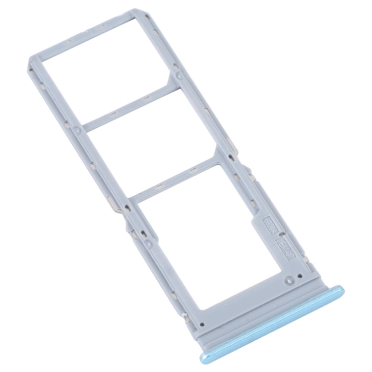 For vivo Y16 SIM Card Tray + SIM Card Tray + Micro SD Card Tray (Blue) - Repair & Spare Parts by buy2fix | Online Shopping UK | buy2fix