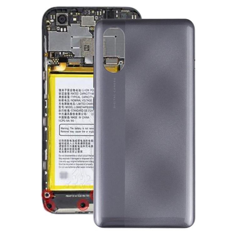 For ZTE Blade A31 Plus 2021 Battery Back Cover(Grey) - Repair & Spare Parts by buy2fix | Online Shopping UK | buy2fix