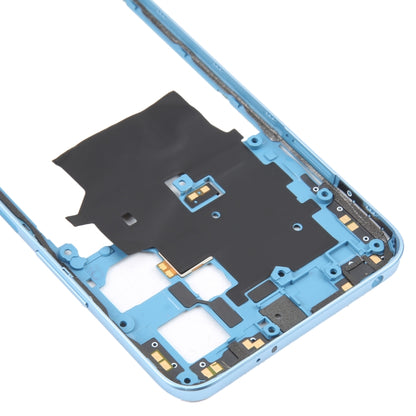 For Xiaomi Redmi Note 12 Middle Frame Bezel Plate (Blue) - Repair & Spare Parts by buy2fix | Online Shopping UK | buy2fix