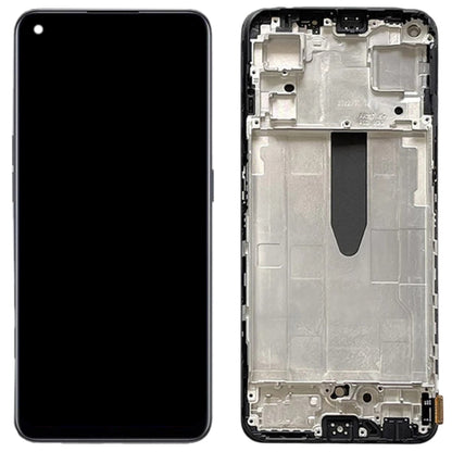 LCD Screen for OnePlus Nord CE 2 5G IV2201 Digitizer Full Assembly with Frame (Black) - Repair & Spare Parts by buy2fix | Online Shopping UK | buy2fix