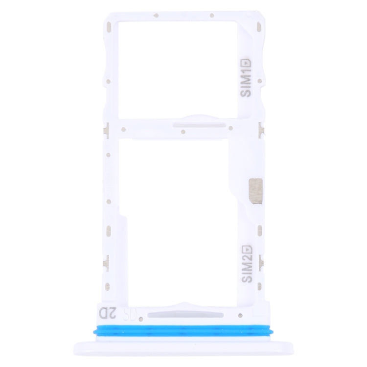 For Sony Xperia 10 IV Original SIM Card Tray + SIM / Micro SD Card Tray (White) - Repair & Spare Parts by buy2fix | Online Shopping UK | buy2fix