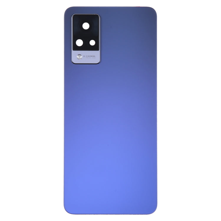 For vivo V21 Original Battery Back Cover with Camera Lens Cover(Blue) -  by buy2fix | Online Shopping UK | buy2fix