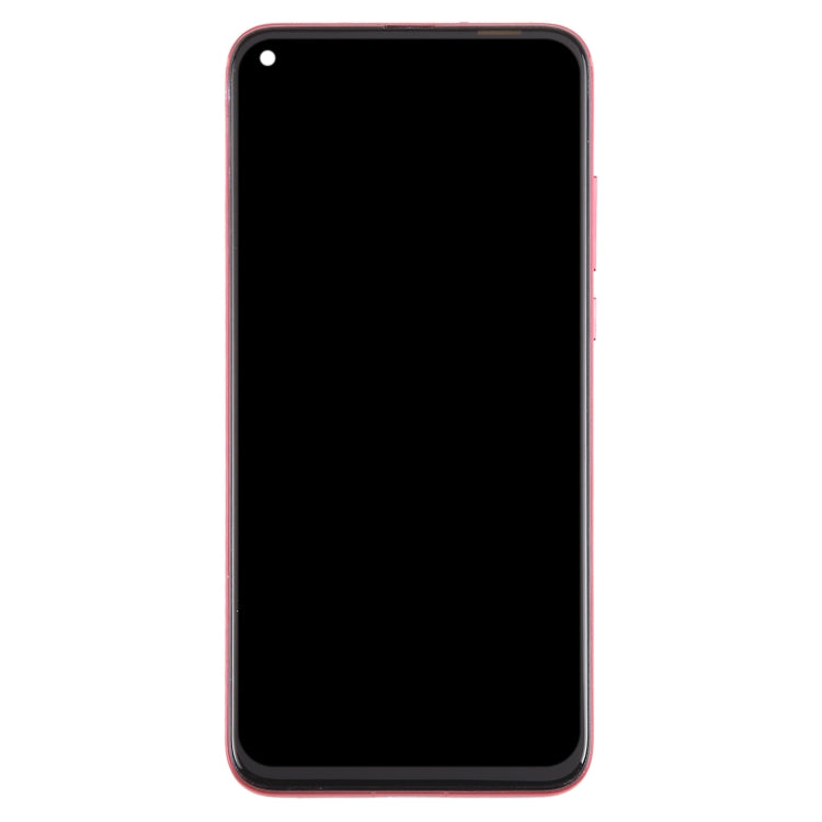 For Honor View 20 Original LCD Screen Digitizer Full Assembly with Frame (Red) - LCD Screen by buy2fix | Online Shopping UK | buy2fix