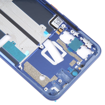 For ZTE Axon 10 Pro 5G Middle Frame Bezel Plate (Blue) - For ZTE by buy2fix | Online Shopping UK | buy2fix