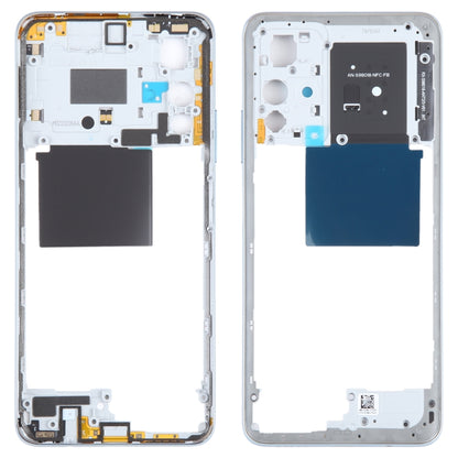 For Xiaomi Redmi Note 11S 5G Original Middle Frame Bezel Plate (Blue) - Frame Bezel Plate by buy2fix | Online Shopping UK | buy2fix