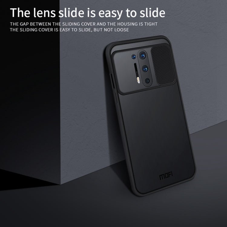 For OnePlus 8 Pro MOFI Xing Dun Series Translucent Frosted PC + TPU Privacy Anti-glare Shockproof All-inclusive Protective Case(Black) - OnePlus Cases by MOFI | Online Shopping UK | buy2fix