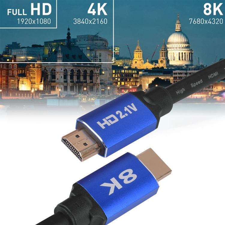 HD08 8K Ultra Clear HDMI 2.1 TV Computer Projection Set-top Box HDMI Cable, Cable Length:0.5m -  by buy2fix | Online Shopping UK | buy2fix