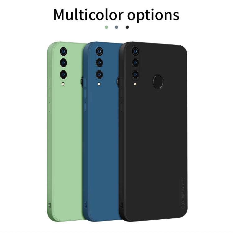 For Huawei P30 lite / Nova 4e PINWUYO Sense Series Liquid Silicone TPU Mobile Phone Case(Green) - Huawei Cases by PINWUYO | Online Shopping UK | buy2fix